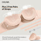 🥳2026 HOT SALE🥳💞50K+ SOLD!🌸💞💞Womens Strapless Bras Push Up Bandeau Bra Non Slip Wireless Supportive Padded Bras Seamless Comfortable Tube Jelly Bra