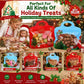 🎅LAST DAY SALE 50% OFF!!🎁Easy Fill, Easy Seal🎄 Festive Self-Seal Treat Bags – Santa & Snowman Print | Resealable, Food-Safe & Perfect for Cookies, Chocolates & Little Gifts⛄