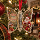 🦋🎄 3D Embossed Butterfly Christmas Cash Gift Ornament – Holiday Money Holder Keepsake 🎁