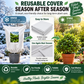 ⏳Time-Limited Special - Just ￡6.99⏰WINTER GARDEN ESSENTIAL | Plant Frost Protection Cover – Breathable Reusable Cover for Shrubs, Pots & Young Trees