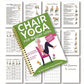 🔥Summer New Hot Sales - 50% OFF💞30-Day Chair Yoga Weight Loss Spiral-Bound Notebook & Step-by-Step Exercise Guide - At-Home Fitness Journal