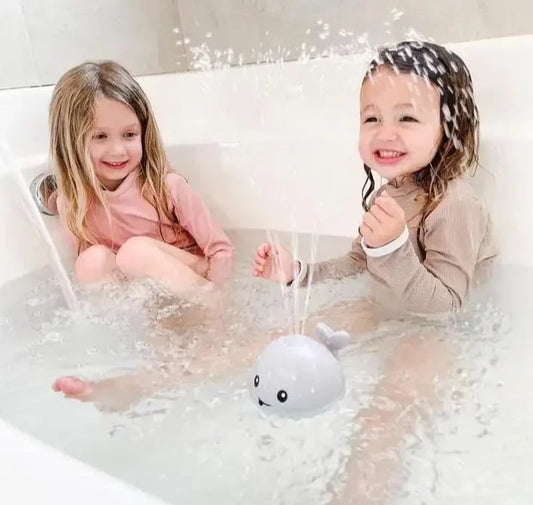 🐳 Last Day 50% OFF! ✨ WHALE BATH TOY - 3-in-1 Spray & Squirt Functions, Floating Swimming Partner for Kids, Safe & Soft Material for Ages 1-3 🛁🎁