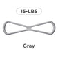 Keep Resistance Bands Figure 8 Exercise Bands for Women 8 Shaped TPE Material for Arms Chest Expander Yoga Gym Fitness Muscle Training Equipment Stretching Gear Latex Free Elastic