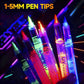 🎅New Year Special Deals £7.99!!⚡50K+ SOLD!🎁UV Glow Face and Body Paint Markers Set