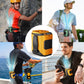 🔥2026 Summer Hot Sales!!!😍30K+ SOLD⏰Hands-Free Waist Portable Fan 💨 | 6000mAh Battery Power Bank 🔋 | 100 Speeds Airflow 🌬️ | LED Light 🔦 | Belt Clip Cooling Fan for Outdoor, Jobsite & Travel 🌞