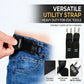 Tactical Elastic Waistband Belt — No-Buckle Velcro Closure, Unisex