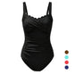 🔥Summer Hot Sale 50% OFF😍 Loved by 30,000+ Women✨Cross Waist Flattering One-Piece Swimsuit
