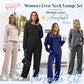 ⏳LAST DAY SALE 70% OFF👍✨Women's 2026 UK Casual Crew Neck Top & Drawstring Pants Set