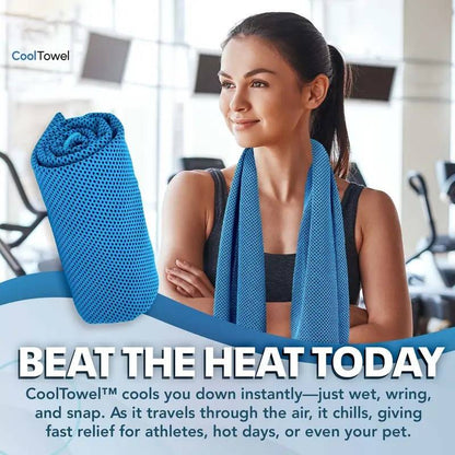 😎Last Day Buy 1 Get 1 Free (Each only ￡3.49!!)❄Absorbent Quick-Drying Gym Cooling Towels