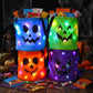 ✨ Halloween Special Offer 😍20K+ sold!!!🎃 LED Halloween Pumpkin Trick or Treat Bag – Glow in the Dark Candy Bag for Kids