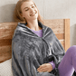 🔥Christmas Sale-Up to 50% OFF❄️Portable Soft Zipper Electric Heated Blanket Shawl☀️Warm the entire winter
