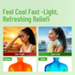 ⏰ LAST DAY SALE £6.99 🧊 Instant Cooling Body Wipes with Menthol – XL Refreshing Wipes for Hot Days & Travel ❄️