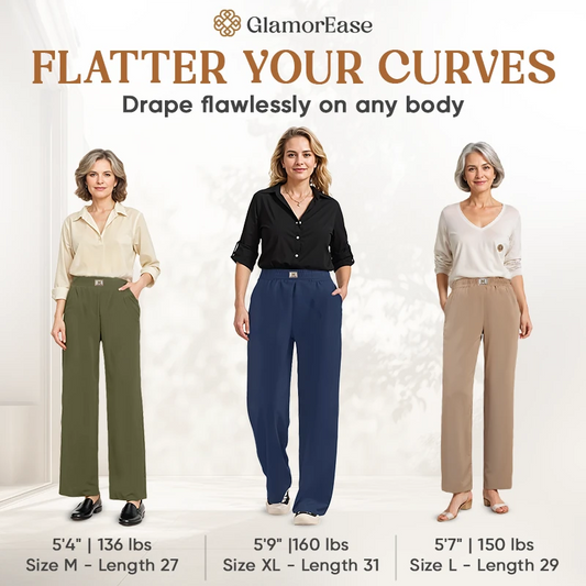 🔥Summer Sale🔥Perfect Drape High Rise Pull-On Stretch Pants