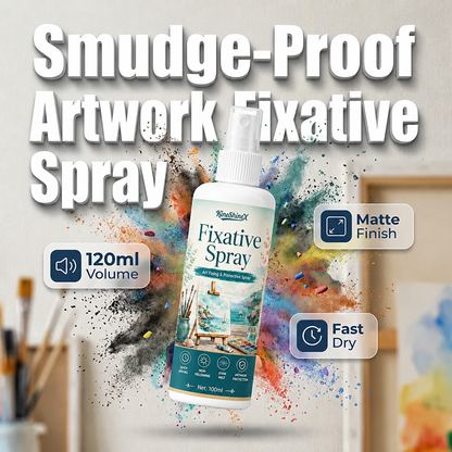 🥳UNMISSABLE 2026 SALE🥳💞OVER 50,000 SOLD!🎨🖌️ 50% OFF! Quick-drying fixing spray – Protects charcoal and pastels from smudging. Ultra-fine mist, no dripping. Matt finish – colours stay vibrant! 🛡️✨