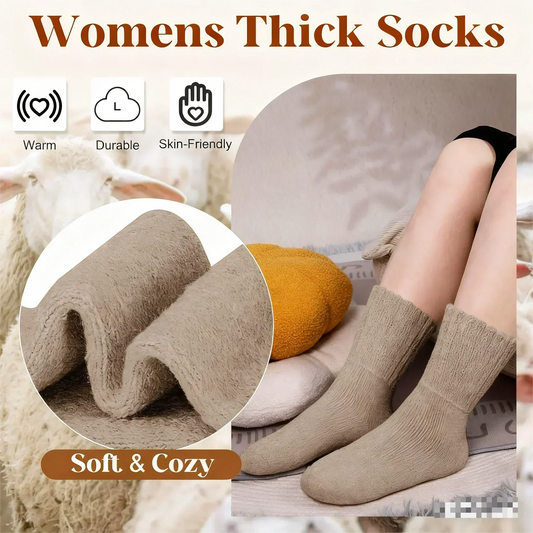 ⚡⚡BLACK FLASH SALE Special Price £9.99!!🧦5 Pairs Women's Solid Mid-calf Socks🎁