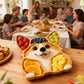 🎅Christmas Sale 50% OFF🐶 Corgi Cheese Board & Charcuterie Platter 🧀
