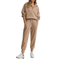 💖2026 Autumn’s Sale 70% OFF✨🍂Women's  2-Piece Long Sleeve Half Zip Pullover Fall Tracksuit Sweatsuits Set