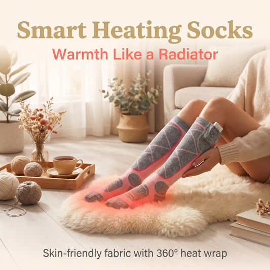 🎅Christmas Sale-Up to 50% OFF🔥Rechargeable Heated Socks for Men & Women