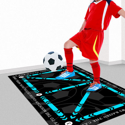 ⏰LAST DAY SALE 50% OFF - ⚽Soccer Train Mat for All Levels Non-Slip Silent