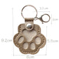 😻🐶Last Day 50% OFF🐾🐾Pet Paw Shaped Leather Keychain - Keep Them By Your Side✨