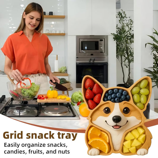 🎅Christmas Sale 50% OFF🐶 Corgi Cheese Board & Charcuterie Platter 🧀