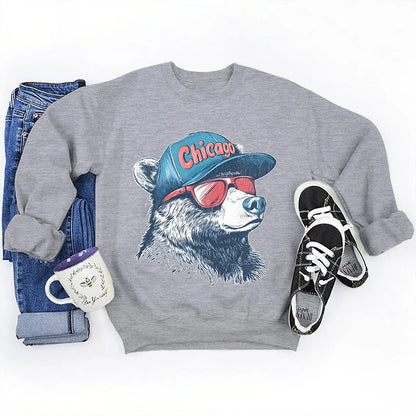 🔥New Year Hot Sale 49% OFF✨Unisex Spirit Animal Football Graphic Sports Pullover Sweat shirts⚽