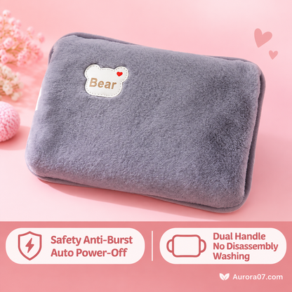 ⏳Last Day Hot Sales - Just ￡12.99🔥Rechargeable hot water bottles, heat packs, explosion-proof heat pads