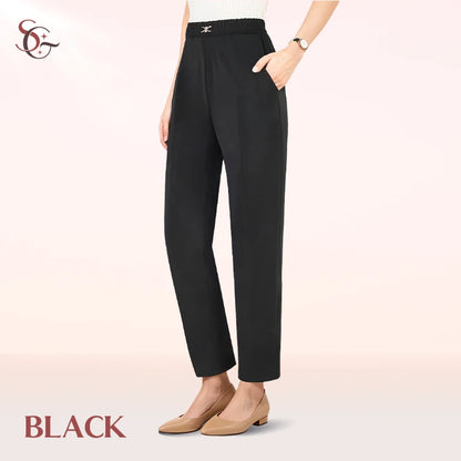 🔥Summer Sale🔥High Rise Silky Soft Pull-on Comfort Pants