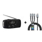 📻 60% OFF NOW! 🔋 Multifunctional Portable Solar Emergency Radio – Power Bank, Hand Crank & Weather Alert ⚡