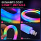 ⏳LAST DAY SALE ONLY ￡9.99!!✨🌟 Faux Fur Neon Light Strip – 360° all-round glow ✨