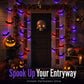 ⏳LAST DAY SALE ONLY ￡9.99!🔥🦇Halloween 3D Bat LED Wall Light Decor