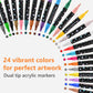 🔥This Week's Special Price:£7.99!!✨🎁Dual-Tip Glitter Marker Pen
