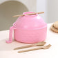 ⏳LAST DAY SALE 50% OFF!⏰🔥 Ramen Cooker Ramen Bowl Set with Chopsticks🍜
