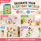 🎁Christmas Pre Sales - save 65% ☃️🌈 Create Your Own Jelly Stickers! 🎨 DIY Paint, Peel & Stick Art Kit for Kids ✨ 4 Fun Themes + Complete Craft Set 🎁