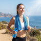 ⏰Buy 1 Get 1 Free - Just ￡6.99💥💦Cold Sweat Towel You Can Use Anywhere, Anytime! Reusable Soft Absorbent Cooling Portable– UK Ready! 🇬🇧