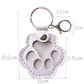 😻🐶Last Day 50% OFF🐾🐾Pet Paw Shaped Leather Keychain - Keep Them By Your Side✨