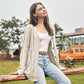 🏆 LAST DAY SALE | 49% OFF 🔥 Women’s Mid-Length Knit Cardigan 🧥 – Soft, Elegant & Easy to Layer 🍂