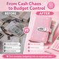🎄Xmas Pre Sale￡7.99!!✨ SparkleLock Cash Savings Binder with 3-Digit Combination Lock – 100-Page Cash Stuffing Budget Organizer for Savings Challenges, Money Goals & Gifts 💖