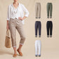 🔥 LIMITED-TIME SALE ONLY ￡18.99! ✨Women Casual Slim Fit Cropped Pants