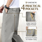 🔥Summer Sale🔥Flex Fit Zipper-Pocket Durable Pants