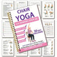 🔥Summer New Hot Sales - 50% OFF💞30-Day Chair Yoga Weight Loss Spiral-Bound Notebook & Step-by-Step Exercise Guide - At-Home Fitness Journal