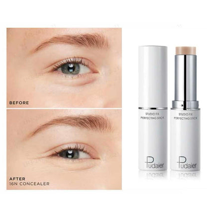 🔥Last Day Special Price ￡6.99 with Free Brush!!✨ Big Stick Energy duo – shape tape concealer stick & brush
