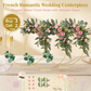 😍Last Day Hot Sales - 50% OFF🎁Gold Metal Floral Hoop Centerpiece with Wooden Stand
