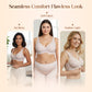 ⏳LAST DAY SALE 50% OFF💕Womens Comfortable Wireless Bralettes Seamless Deep V Everyday Bra