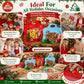 🎅LAST DAY SALE 50% OFF!!🎁Easy Fill, Easy Seal🎄 Festive Self-Seal Treat Bags – Santa & Snowman Print | Resealable, Food-Safe & Perfect for Cookies, Chocolates & Little Gifts⛄