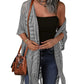 🔥Limited Time sales - Just ￡15.58!!!😍Women’s Oversized Knit Cardigan – Lightweight Crochet Tassel Kimono for Spring & Summer 🌸