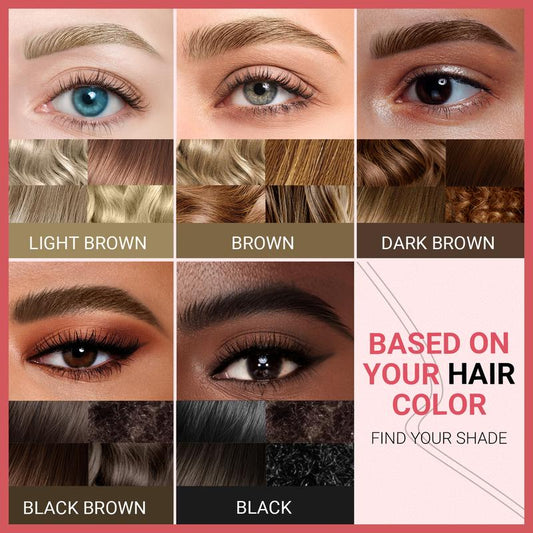 💜Last Day-Buy 1 Get 1 Free!🎁Waterproof & Smudge-Proof Microblading 4 Fork Eyebrow Pencil With Eyeliner pencil