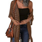 🔥Limited Time sales - Just ￡15.58!!!😍Women’s Oversized Knit Cardigan – Lightweight Crochet Tassel Kimono for Spring & Summer 🌸