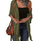 🔥Limited Time sales - Just ￡15.58!!!😍Women’s Oversized Knit Cardigan – Lightweight Crochet Tassel Kimono for Spring & Summer 🌸