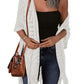 🔥Limited Time sales - Just ￡15.58!!!😍Women’s Oversized Knit Cardigan – Lightweight Crochet Tassel Kimono for Spring & Summer 🌸